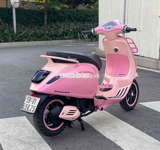 Cần bán xe Vespa Primavera 125 2015 Hồng kute