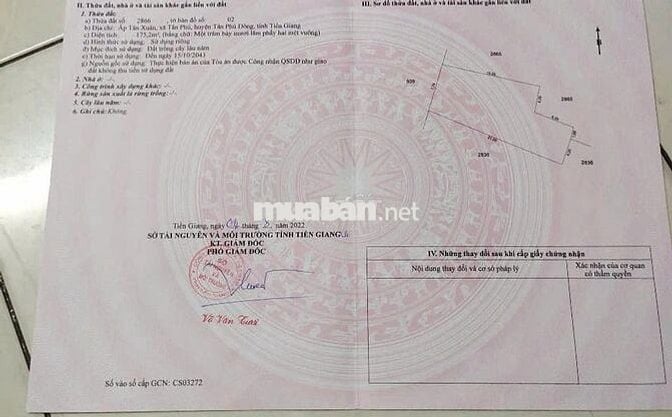 Nhà vườn quê thoáng mát, sổ riêng – chỉ 520 triệu, Tân Phú Đông