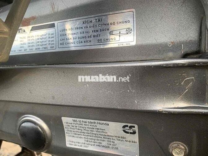 Xe Future Neo Biển số Xanh giá 22tr