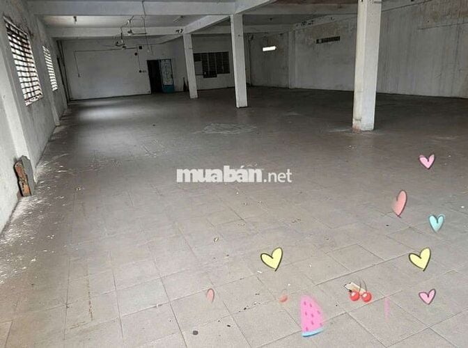 CHO THUÊ KHO 1200M2 ( TRỆT+2 LẦU) NGAY PHAN VĂN HỚN ĐƯỜNG CON40F