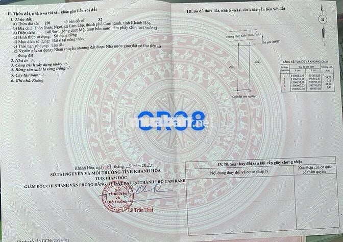 Bán nền view Vịnh Cam Ranh phù hợp xây khách sạn giá chỉ 850 triệu/nền