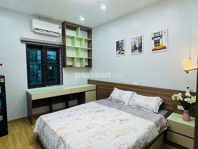 Nhà Đẹp Thang Máy, Đường Hoàng Mai 42m, 5 tầng, mt 3.5m, giá 12.8 tỷ.