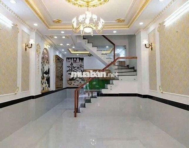 5*16. Nhà 2 lầu 4pn 5wc. Gần chợ 3 Bầu. Tch Q12