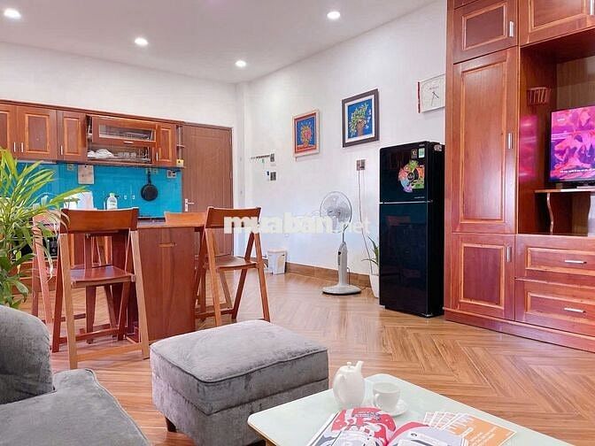 Cho thuê căn hộ 1 phòng ngủ, 55m2, cách biển Mỹ khê 700m