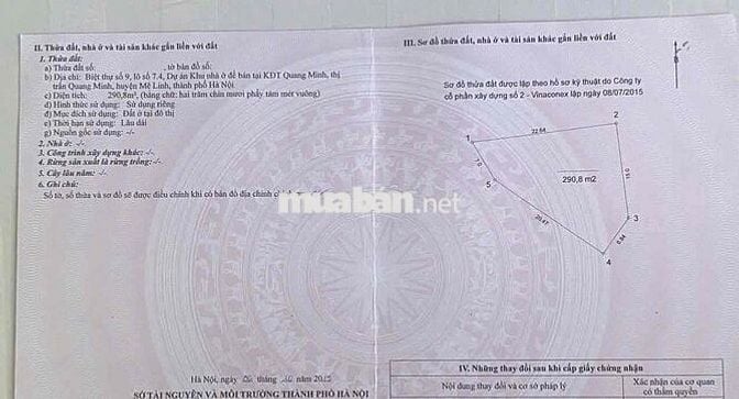 CHỈ 50TR/M2 - BIỆT THỰ NGOẠI Ô- GẦN SÂN BAY NỘI BÀI- VÀNH ĐAI 4