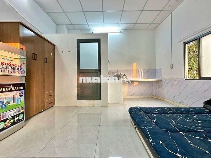 TRỐNG LẠI PHÒNG STUDIO FULL NỘI THẤT, 2 CỬA SỔ NGAY AEON TÂN PHÚ