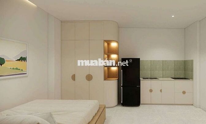 Khai trương căn hộ dịch vụ ban công/cửa sổ full nội thất