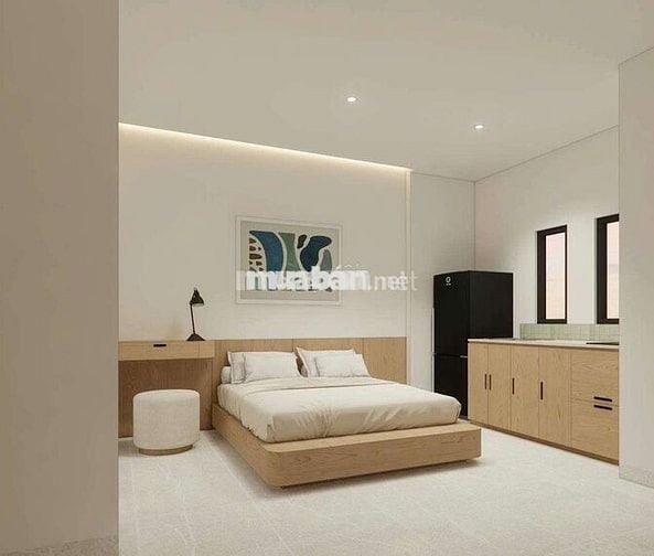 Khai trương căn hộ dịch vụ ban công/cửa sổ full nội thất