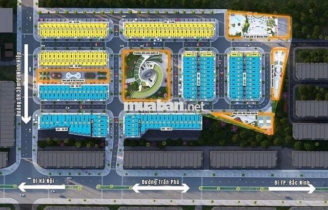 bán shophouse ngoại giao LK2 dự án Khang Phát Diamond Central