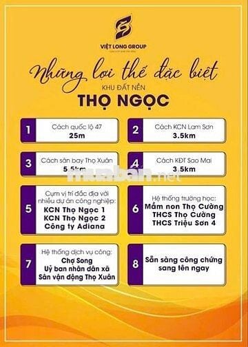 Đất đã có sổ 218,7m2 Triệu Sơn - Thanh Hoá