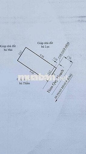Bán nhà hẻm sau lưng bánh mì Bon Bon góc Phan Đình Phùng Nguyễn Lương