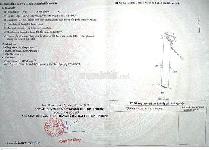 Mình cần tiền bán Lô đất mặt tiền đường nhựa dân đông tiện ích ok
