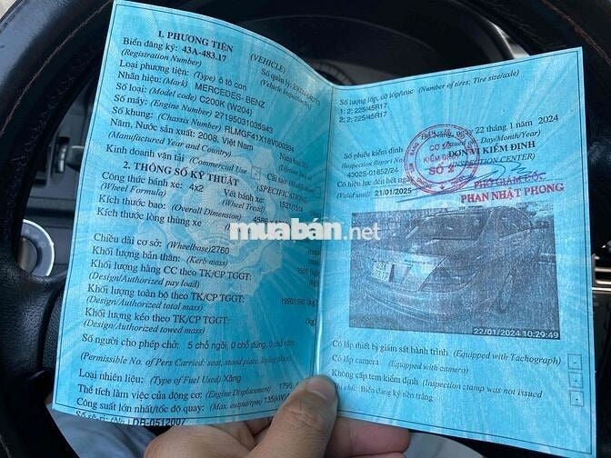 Mercedes Benz C Class 2010 C200 CGI - 120000km