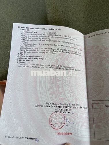 LÔ ĐẤT ĐẸP MẶT TIỀN ĐƯỜNG TỈNH 14C HUYỆN BẾN CẦU