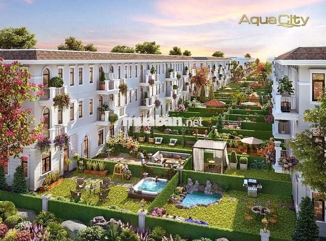 CHÍNH CHỦ CẦN BÁN CẮT LỖ 1,2 TỶ NHÀ VƯỜN VIEW SÔNG AQUA CITY 150M2