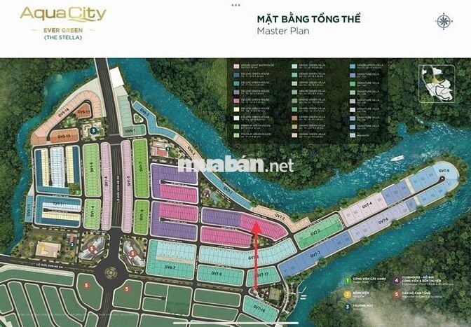 CHÍNH CHỦ CẦN BÁN CẮT LỖ 1,2 TỶ NHÀ VƯỜN VIEW SÔNG AQUA CITY 150M2