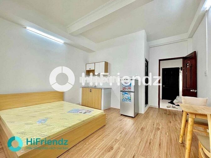 CĂN HỘ TRỆT FULL NỘI THẤT CÓ SÂN PHƠI SAU THOÁNG - FREE XE