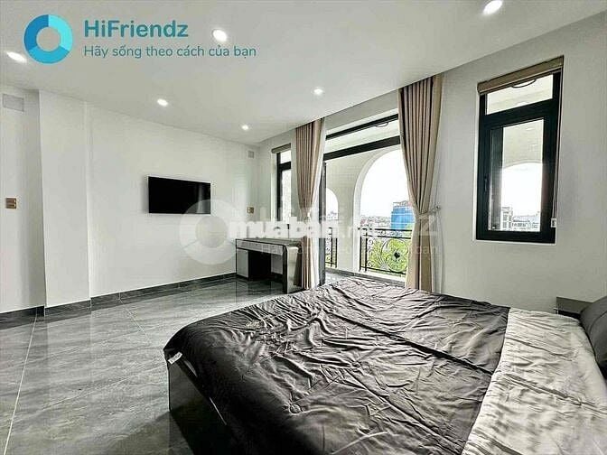 Căn Hộ 1PN Full Nội Thất Bancol DT 40m2 Giáp Bình Thạnh Ngay LOTTE