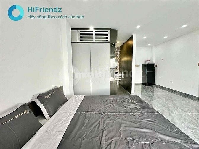 Căn Hộ 1PN Full Nội Thất Bancol DT 40m2 Giáp Bình Thạnh Ngay LOTTE