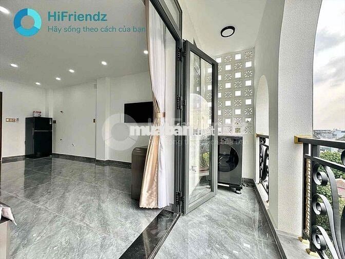 Căn Hộ 1PN Full Nội Thất Bancol DT 40m2 Giáp Bình Thạnh Ngay LOTTE