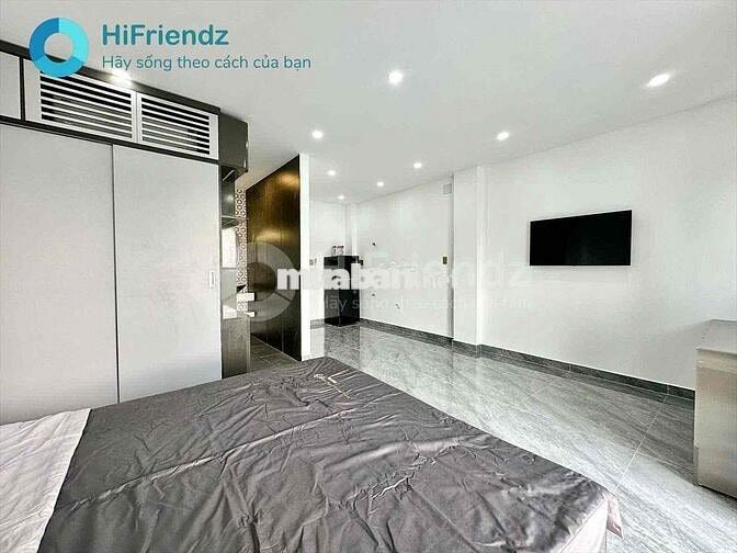 Căn Hộ 1PN Full Nội Thất Bancol DT 40m2 Giáp Bình Thạnh Ngay LOTTE