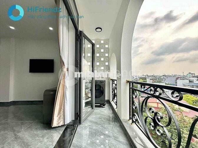 Căn Hộ 1PN Full Nội Thất Bancol DT 40m2 Giáp Bình Thạnh Ngay LOTTE