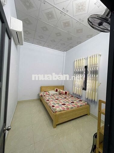 Cho thuê nhà khu dân cư, diện tích 75m2, 2 phòng ngủ, nội thất đày đủ