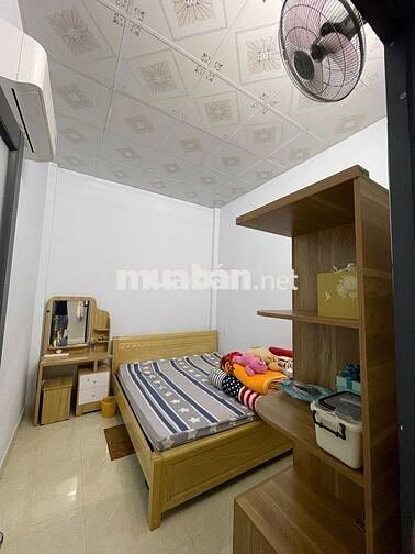 Cho thuê nhà khu dân cư, diện tích 75m2, 2 phòng ngủ, nội thất đày đủ