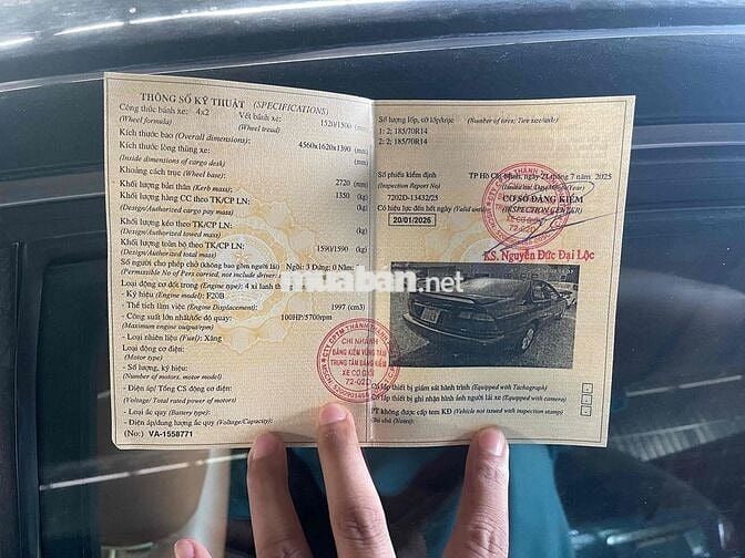 Honda Accord 1995 2.0 MT - 200000 km