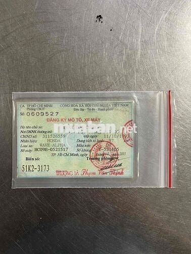 WAVE 2005 DỌN ZIN TP HỖ TRỢ GÓP OĐ CÓ GL ĐỖI XE