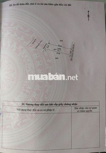 Cần bán đất thổ cư 100% khu Phương Trường an, dân cư đông dúc