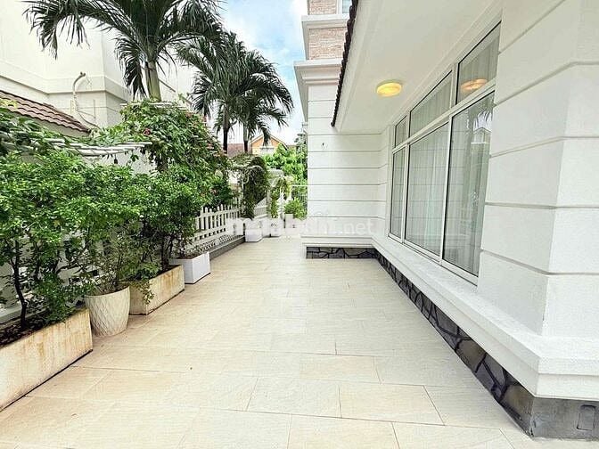 CHO THUÊ BIỆT THỰ NAM PHÚ VILLA  Q7, 12x24M FULL NT 85 TRIỆU/ THÁNG