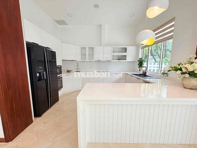 CHO THUÊ BIỆT THỰ NAM PHÚ VILLA  Q7, 12x24M FULL NT 85 TRIỆU/ THÁNG