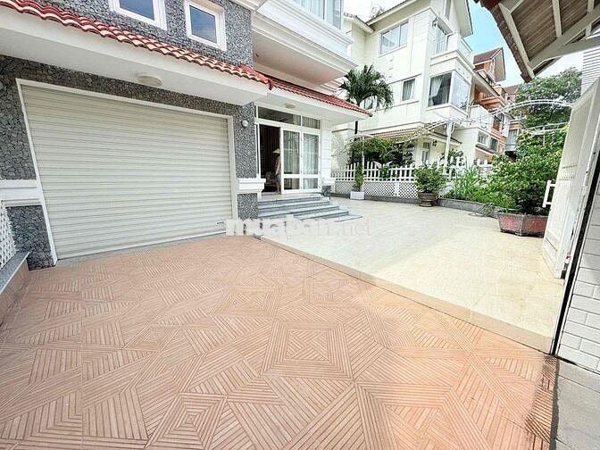 CHO THUÊ BIỆT THỰ NAM PHÚ VILLA  Q7, 12x24M FULL NT 85 TRIỆU/ THÁNG