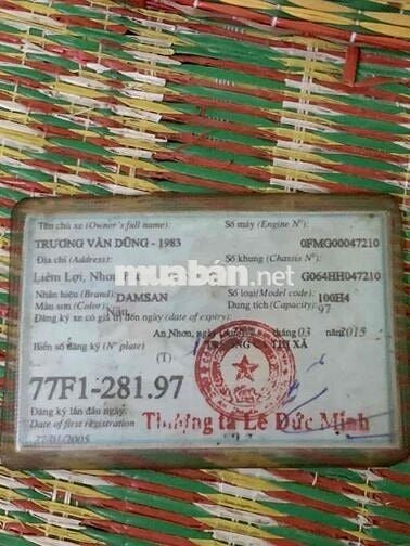 Cần bán xe dream hàn quốc máy êm ái gtdd