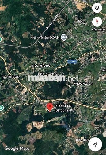 Bán 1450m đất trang trại Hoà Phú, Đà Nẵng