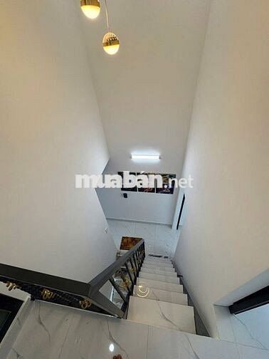 Nhà Bân Bình Tiên Mới đẹp trệt lững lầu 24.8m