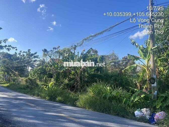 Ngân hàng phát mãi lô đất MT đường Lộ Vòng Cung, Tân Thới, Phong Điền