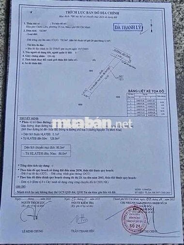 Đất gần ngã tư chiêu liêu, P Tân Đông Hiệp, TP Dĩ An.