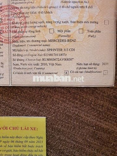 Merc sprinter 2010 cdi313