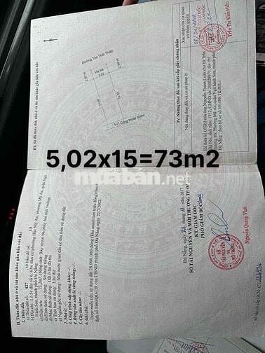 bán đất phố tây , đường tôn thất thiệp