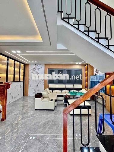 Nhà phố 4 tầng mới full nội thất hẻm xe tải đậu trước cửa Thạnh Xuân