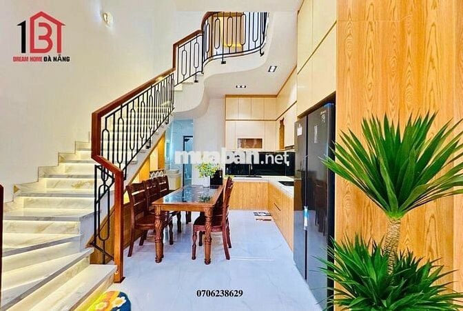 🔴🆘 Nhà quận Liên Chiểu 🆘 3 Tầng mới đẹp kiệt ô tô đường Tôn Đức Thắng