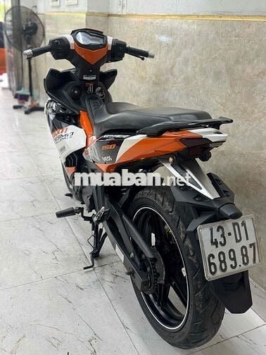 Ex 150 đời 2018 trắng cam đen siêu đẹp 43D1-689.87