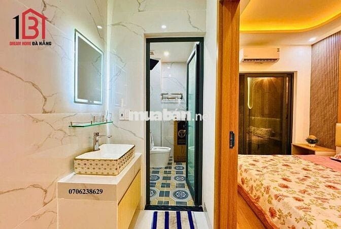 🔴🆘 Nhà quận Liên Chiểu 🆘 3 Tầng mới đẹp kiệt ô tô đường Tôn Đức Thắng