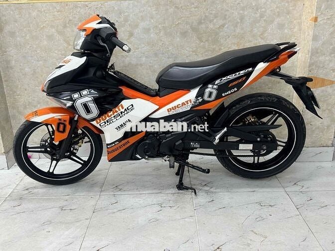 Ex 150 đời 2018 trắng cam đen siêu đẹp 43D1-689.87