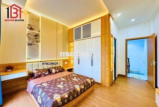 🔴🆘 Nhà quận Liên Chiểu 🆘 3 Tầng mới đẹp kiệt ô tô đường Tôn Đức Thắng