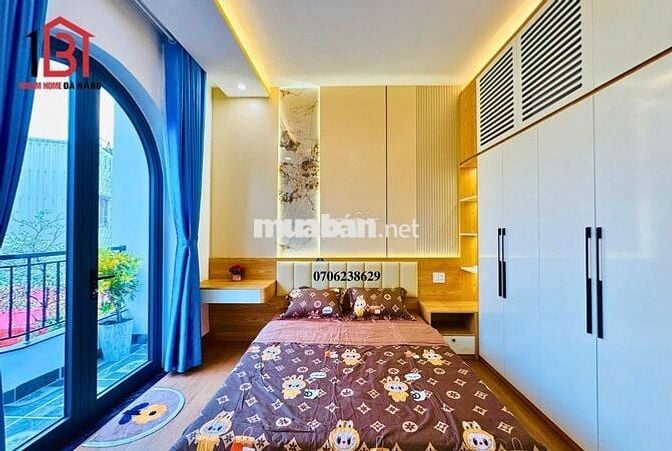 🔴🆘 Nhà quận Liên Chiểu 🆘 3 Tầng mới đẹp kiệt ô tô đường Tôn Đức Thắng