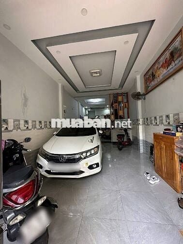 🏡 Nhà 2 mặt tiền hẻm xe tải Vườn Lài, 4.05x18m, ô tô ngủ trong nhà