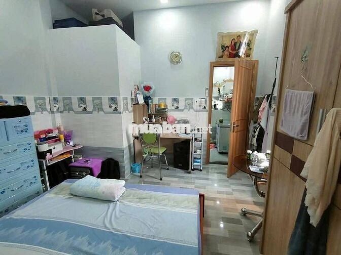 🏡 Nhà 2 mặt tiền hẻm xe tải Vườn Lài, 4.05x18m, ô tô ngủ trong nhà